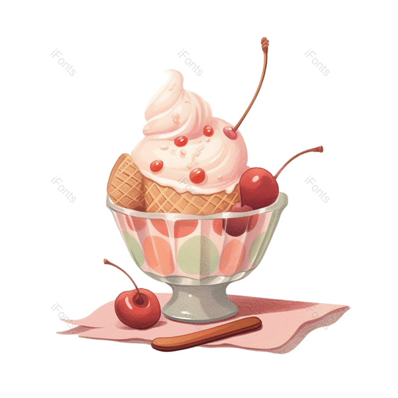 清新图片,插画元素,水果PNG,可爱的免抠素材